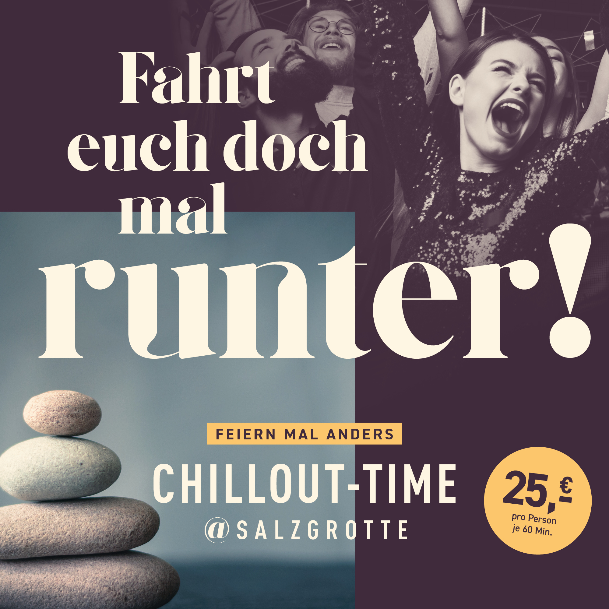 Salzgrotte_Chillout_Privat_Post Ladies Gruppen Event Entspannung