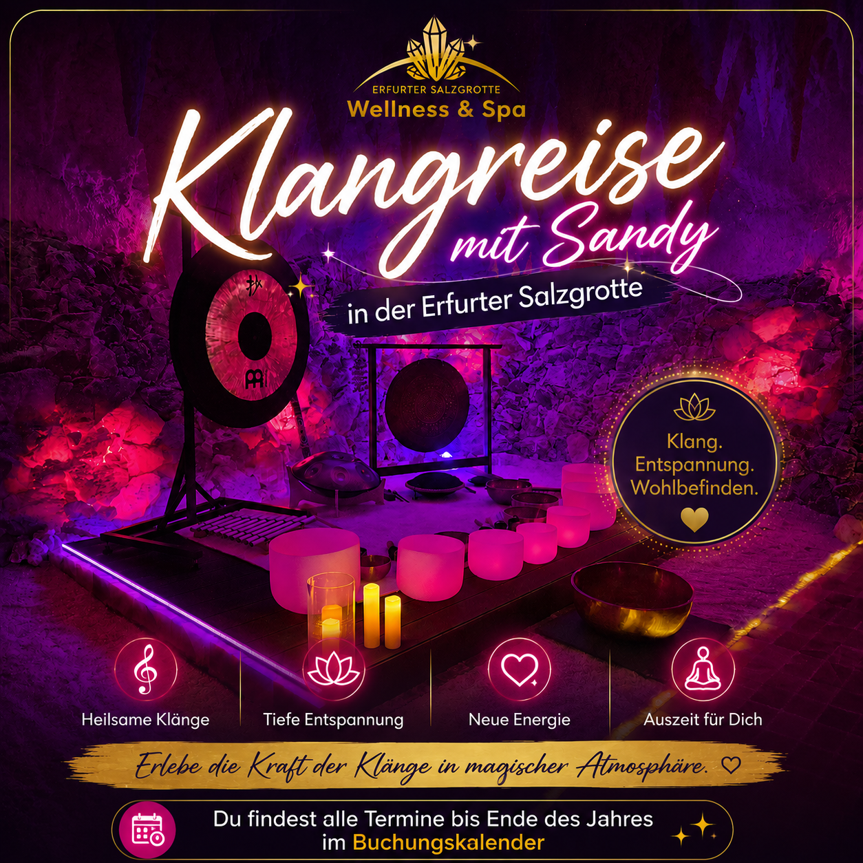 Klangreise-mit-Sandy-Buchung Klangreise mit Sandy in der Erfurter Salzgrotte